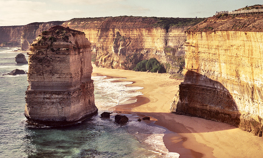 Australia: Awesome Attractions Coast To Coast. The Twelve Apostles along Great Ocean Road, Victoria.