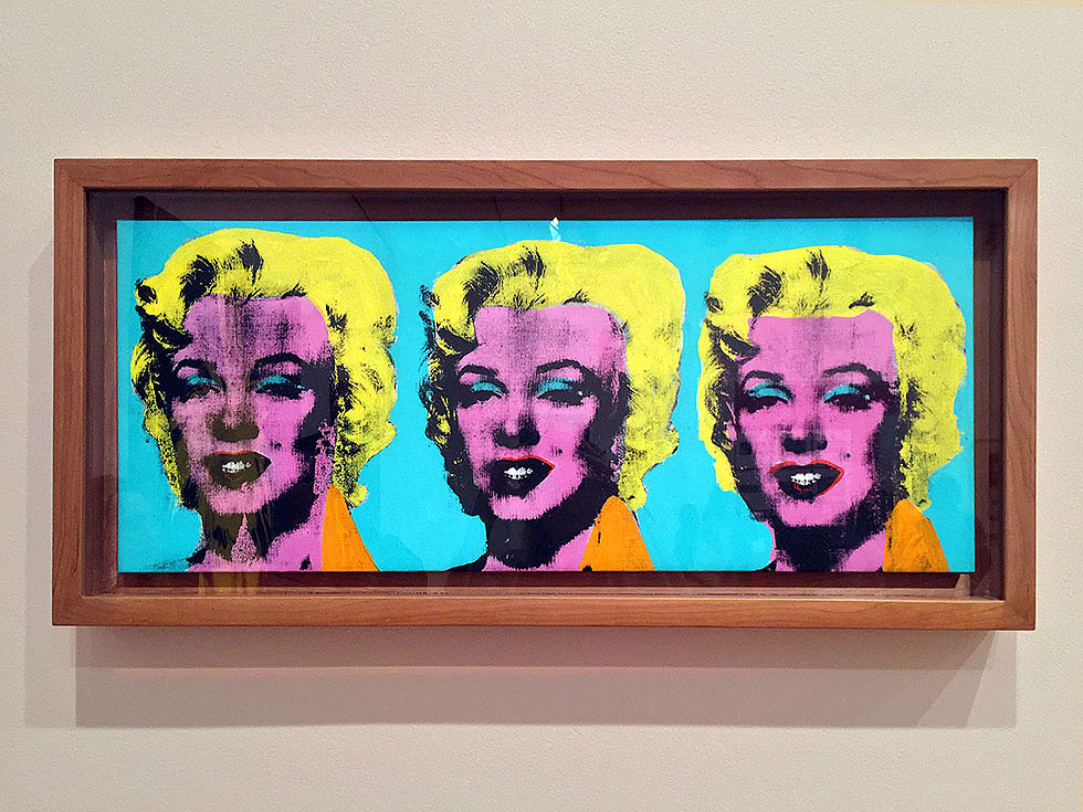 Andy Warhol & Ai Weiwei Exhibition at NGV - Three Marilyns, Andy Warhol - Tily Travels.