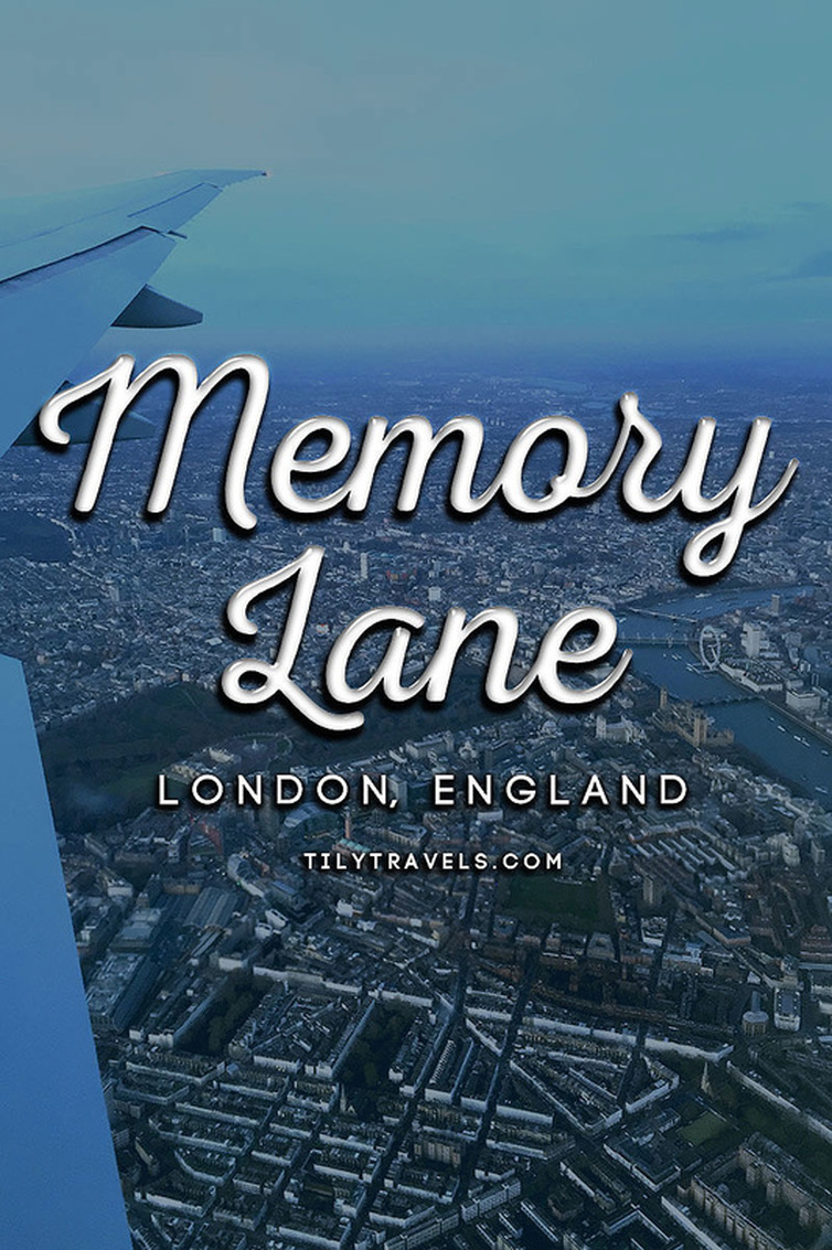 Memory Lane | London - An aerial birds eye view of London - Flying with Qatar Airways past the River Thames, the London Eye, Big Ben, Houses of Parliament, Westminster Abbey and Buckingham Palace - Tily Travels.