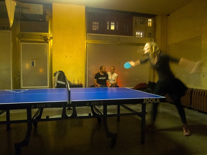 A Sample of Nightlife in Berlin - Table tennis Dr Pong - Tily Travels.