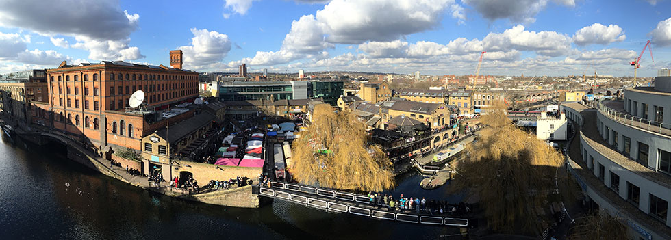 Holiday Inn Camden Lock, London, England - a panoramic view from my penthouse balcony - Tily Travels