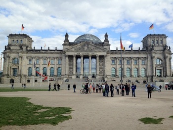 City Discovery: 2 Day hop on, hop off Berlin City Tour (plus boat tour) - The Reichstag (stop 13).