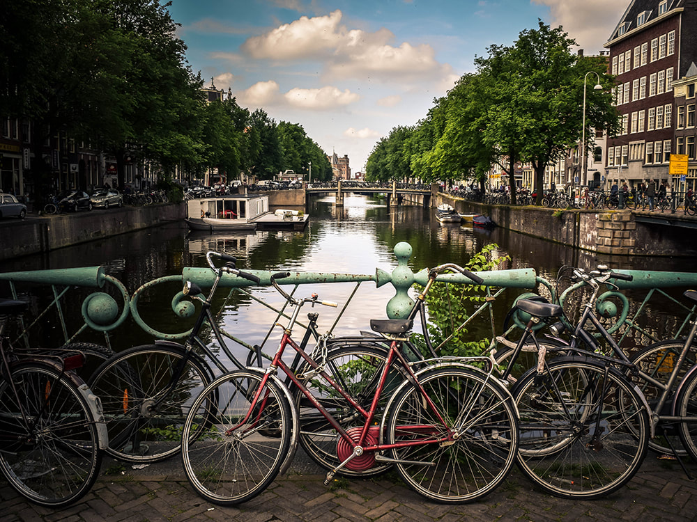 Using Transport To Transform Your Trips. Cycling in Amsterdam.