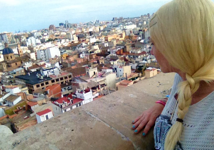 Valencia, Spain, photo diary - A view of Valencia from Valencia Cathedral bell tower.