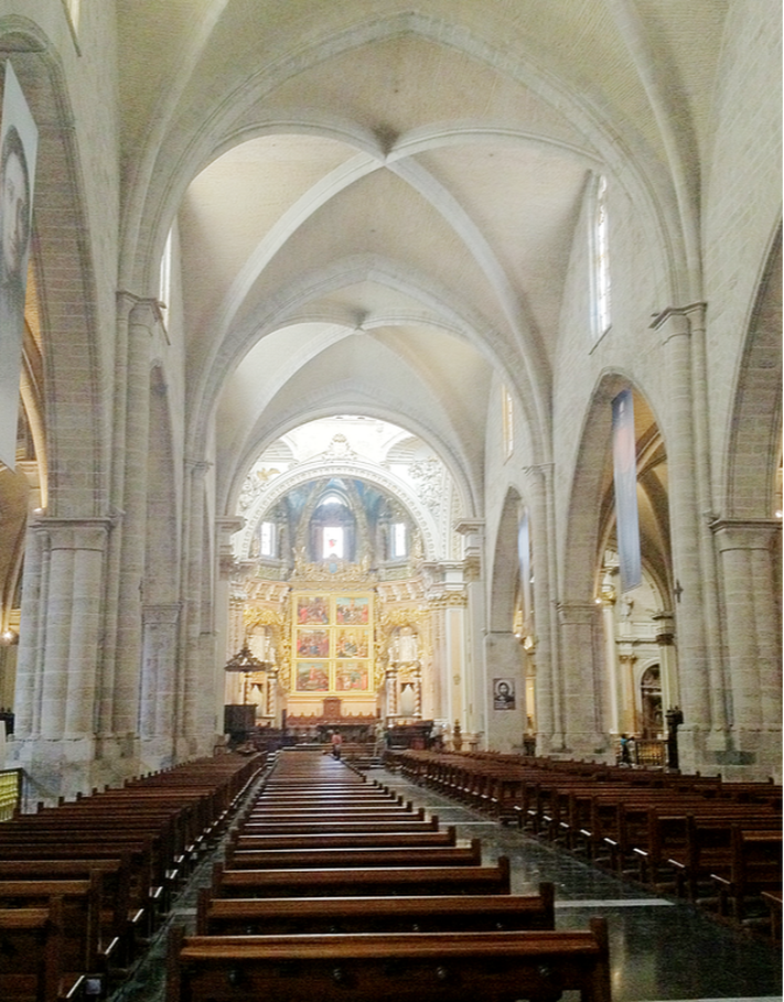Valencia, Spain, photo diary - Inside Valencia cathedral.