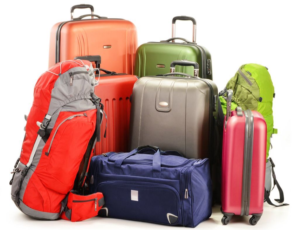 Assorted Travel Bags & Luggage, Travel Accessories.