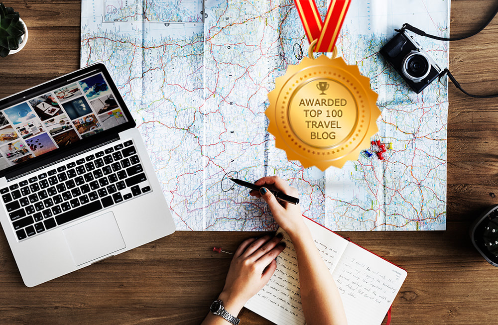 Feedspot Top 100 Travel Blog Award