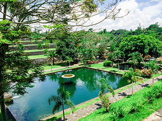 Taman Narmada (Narmada Park), Mataram, Lombok, Indonesia.