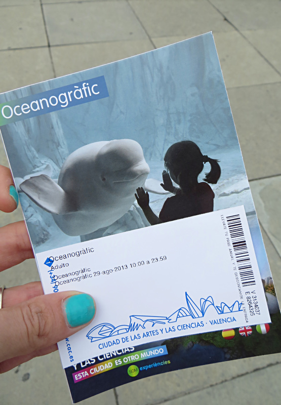 Entry ticket and park guide - Oceanographic, Valencia, Spain