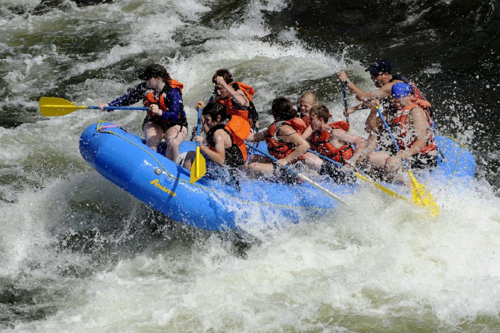 Physical and Mental Health Benefits of White Water Rafting in California