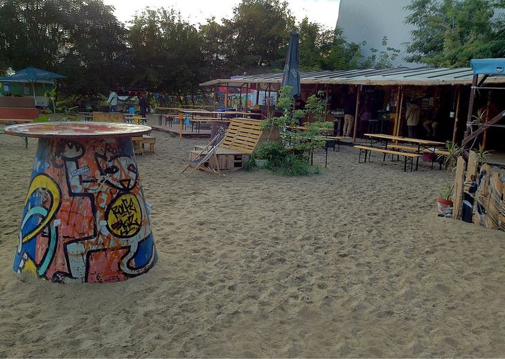 Yaam, Berlin, Germany - Beach Bar
