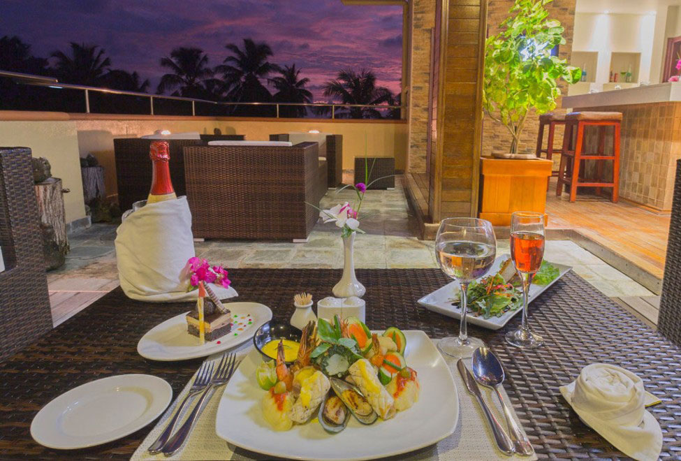 Laamu Atoll: The Perfect Setting for the Luxury Honeymoon of your Dreams // Riveriers Rooftop Terrace.