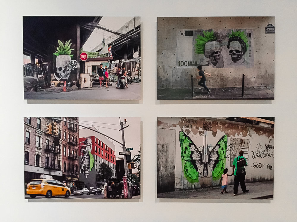 Singapore: Art From The Streets Exhibition at the ArtScience Museum - A collection of artworks - Ludo - 2017.