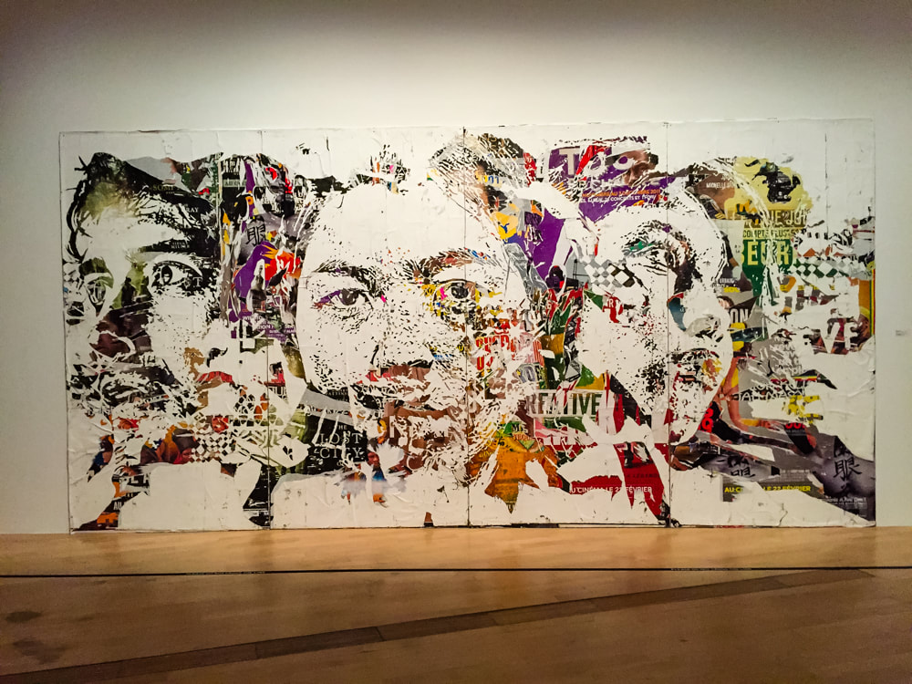 Singapore: Art From The Streets Exhibition at the ArtScience Museum - Foundations - Vhils - 2017.