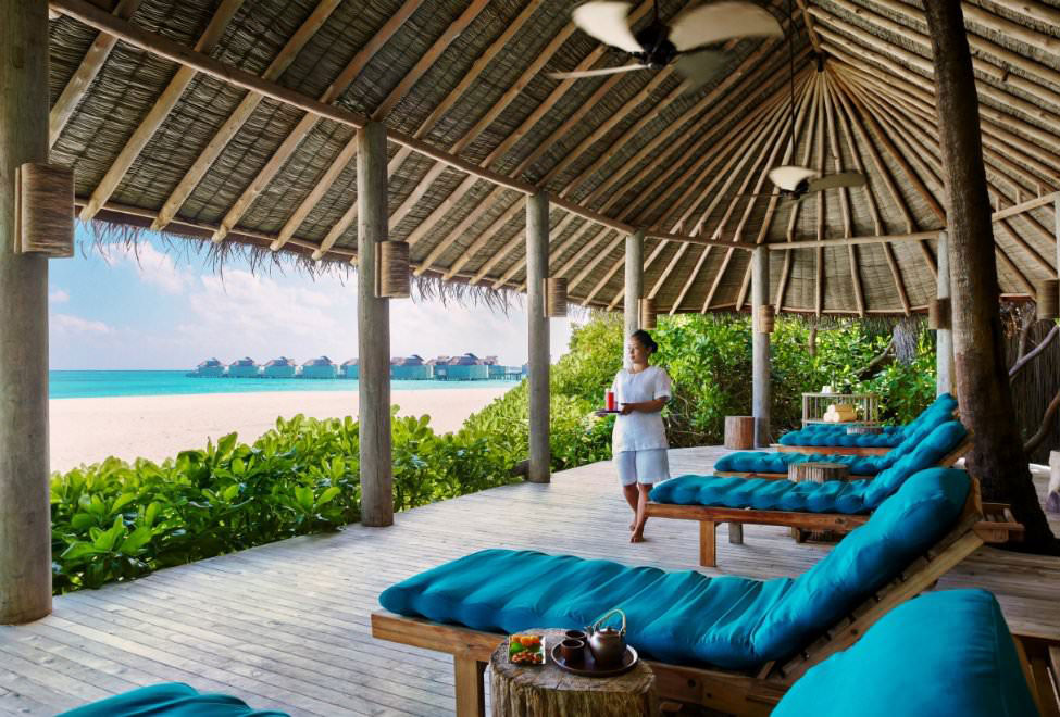 Laamu Atoll: The Perfect Setting for the Luxury Honeymoon of your Dreams // The Spa at Six Senses Laamu.
