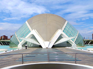 The City of Arts and Sciences, Valencia, Spain.