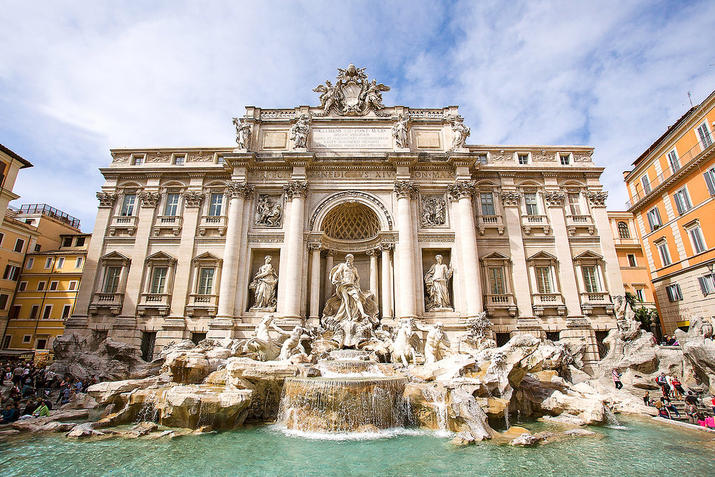 Amazing Vacation Ideas for the Intrepid Traveller Inside You - Trevi fountain, Rome, Italy.