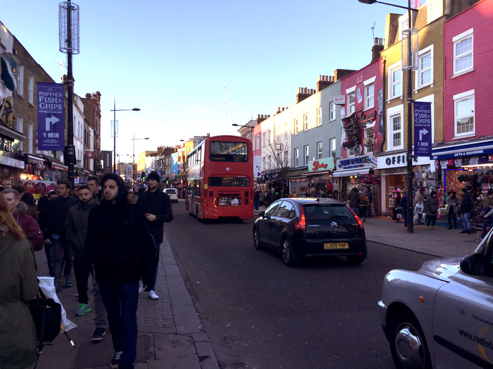 Camden High Street; close to the Buck Street Market - Camden Town, London England - Tily Travels.