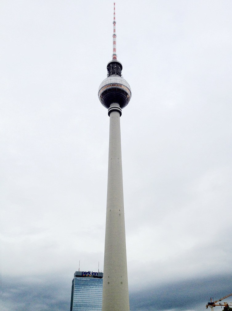 Berlin photo diary - The Fernsehturm, TV tower.