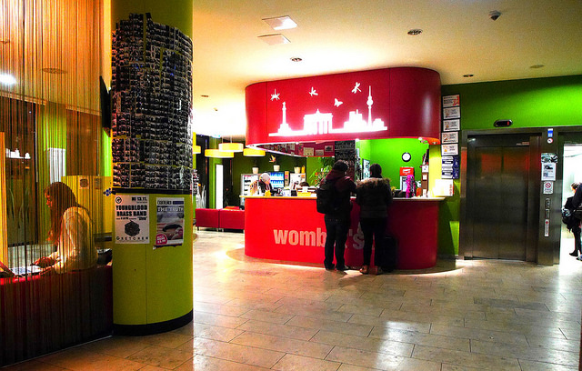 Wombat's City Hostel Berlin - Wombats Berlin reception.