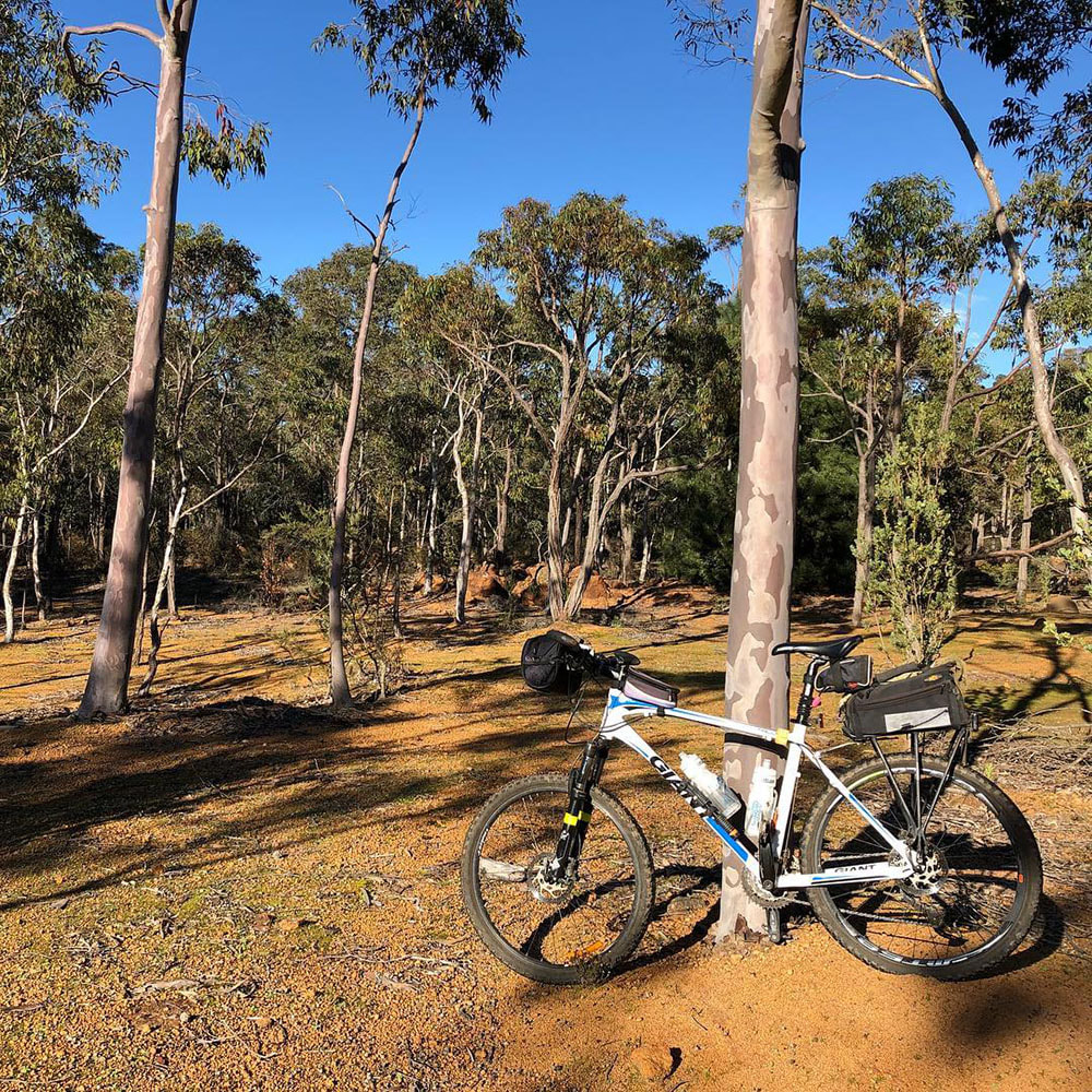 Bike through Australia - Where, How, and When - Marrinup, Western Australia, Australia.
