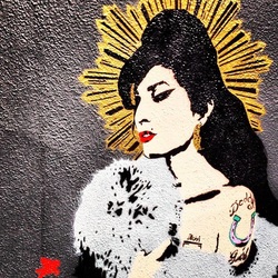 Atmosphere (Amy Winehouse) by Pegasus - Camden Town, London England - Tily Travels.