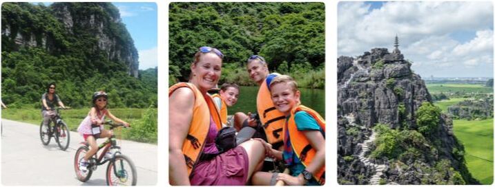 Perfect Destinations in Vietnam for a Family Travelling with Kids - Activities in Ninh Binh.