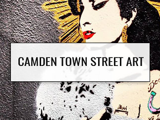 Camden Town Street Art, London, England