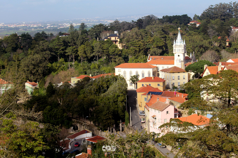 View of the Sintra valley. - The Fairytale Historic Centre of Sintra, Portugal - www.tilytravels.com