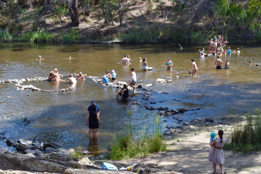 Melbourne Water Play: Where to go when you’re sick of the Pool! - Pound Bend, Warrandyte.