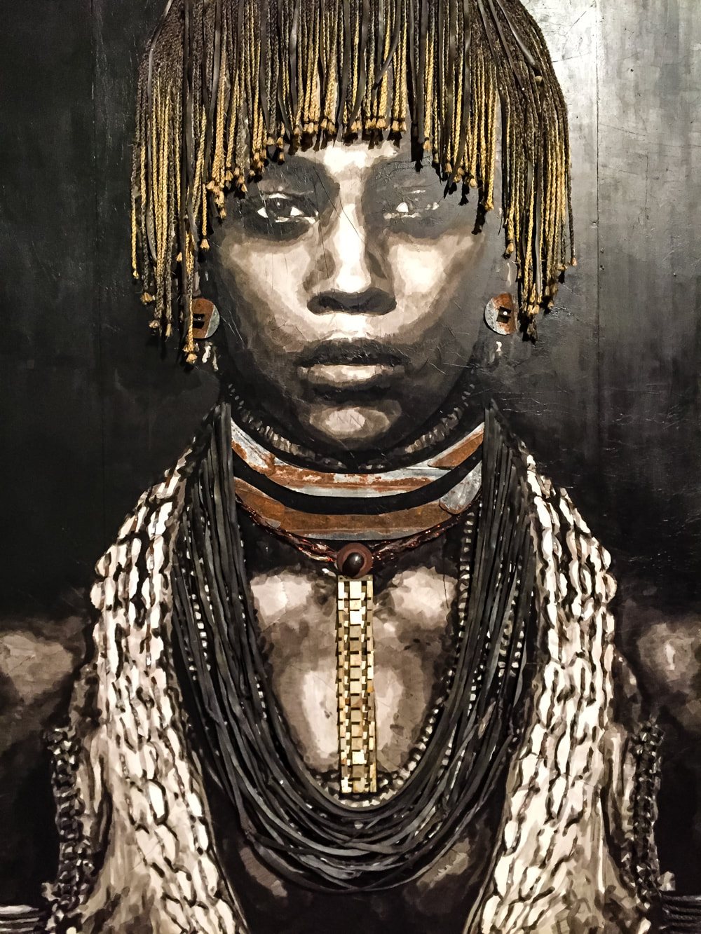 Singapore: Art From The Streets Exhibition at the ArtScience Museum - Empress Ngatini - YZ - 2018.
