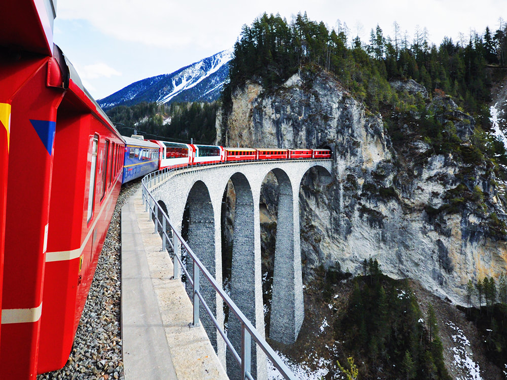Using Transport To Transform Your Trips. Scenic train ride.